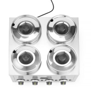 Termosüsteem 4, HENDI, 16L, 230V/800W, 506x509x(H)298mm