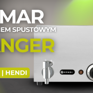 Tühjendukraaniga veevann Ranger, HENDI, GN (H)150mm, GN 1/1, 230V/1000W, 576x334x(H)241mm