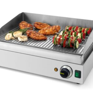 Plaatgrill sooneline, HENDI, Profi Line, 230V/2400W, 527x404x(H)233mm