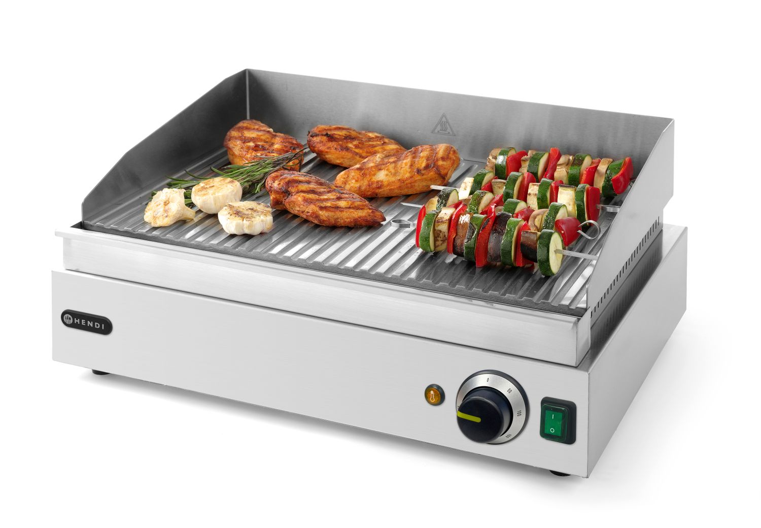 Plaatgrill sooneline, HENDI, Profi Line, 230V/2400W, 527x404x(H)233mm - Image 5