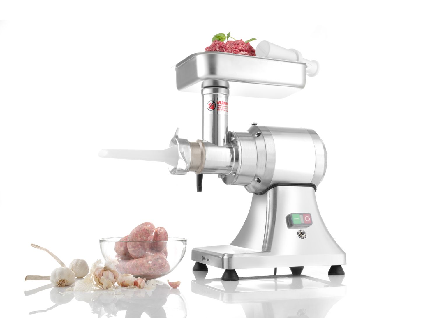 Hakklihamasin 12, HENDI, Kitchen Line, 230V/550W, 240x393x(H)560mm