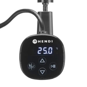 Sous vide pliit 30, HENDI, 30L, Must, 230V/1200W, 70x120x(H)330mm