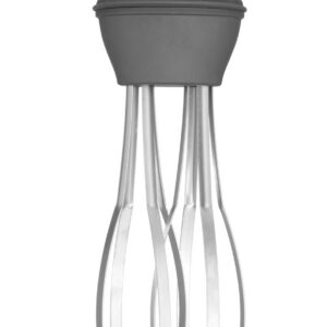 Komplekt: saumikser 350 muutuva kiirusega + vispel + seinale paigaldatav hoidik, HENDI, Kitchen Line, Must, 230V/350W, 110x324x(H)816mm