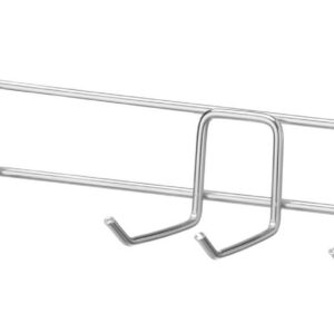 Komplekt: saumikser 350 muutuva kiirusega + vispel + seinale paigaldatav hoidik, HENDI, Kitchen Line, Must, 230V/350W, 110x324x(H)816mm