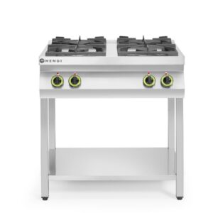 Gas cooker Kitchen Line 4-burner open stand, HENDI, 19kW, 800x700x(H)900mm