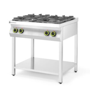 Gas cooker Kitchen Line 4-burner open stand, HENDI, 19kW, 800x700x(H)900mm