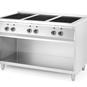 Induktsioonpliit 6 pliidiplaadiga, HENDI, 400V/25500W, 1200x700x(H)890mm
