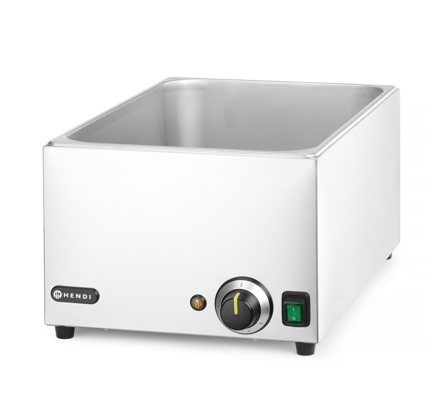 Komplekt: Bain-marie RANGER + 3x GN 1/3 koos kaanega, HENDI, GN (H)150mm, GN 1/1, 230V/1000W, 590x332x(H)242mm - Image 4