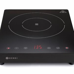 Induktsioonpliit 2000W, HENDI, Kitchen Line, 230V/2000W, 297x411x(H)57mm