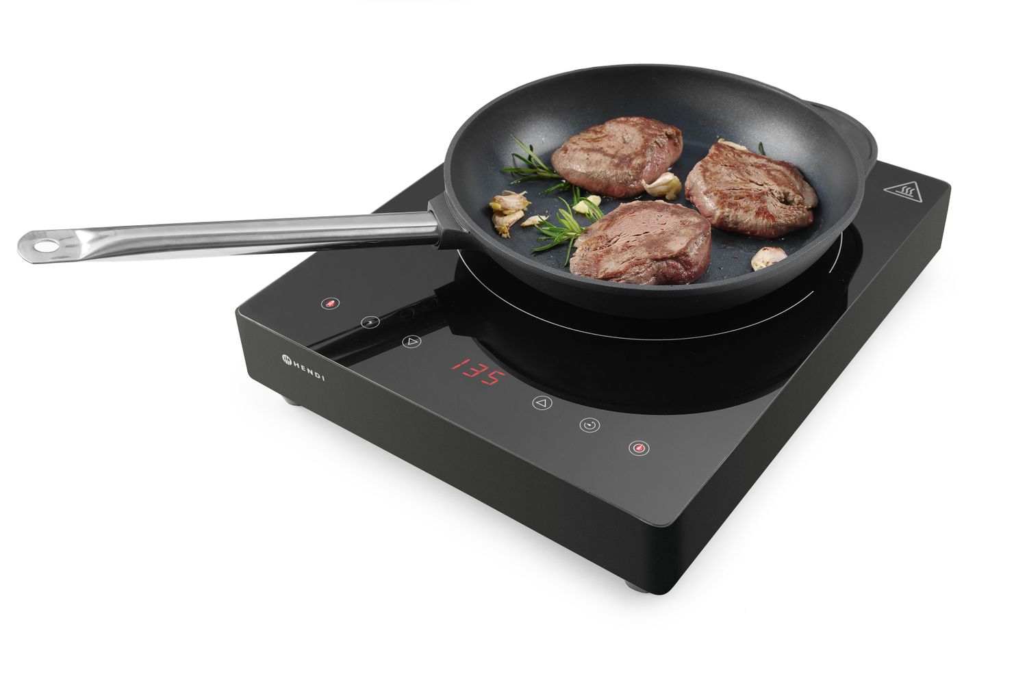 Induktsioonpliit 3500W, HENDI, Kitchen Line, 230V/3500W, 339x444x(H)80mm - Image 3