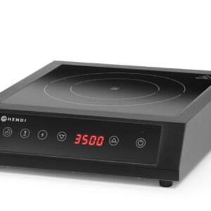 Induction cooker 3500 D XL, HENDI, Black, 230V/3500W, 355x400x(H)100mm