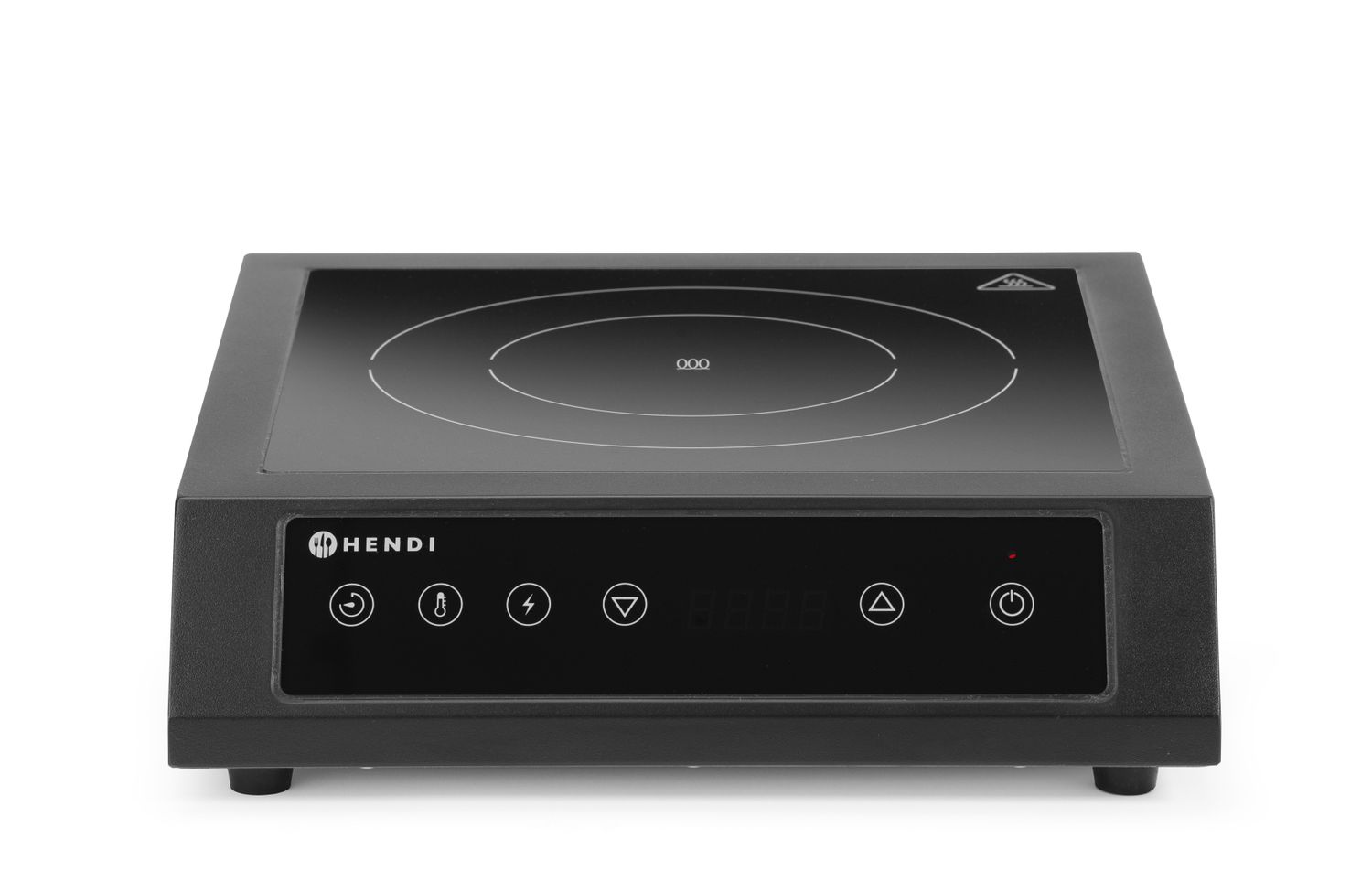 Induktsioonpliit 3500 D XL, HENDI, Must, 230V/3500W, 355x400x(H)100mm