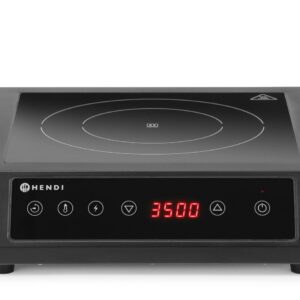 Induction cooker 3500 D XL, HENDI, Black, 230V/3500W, 355x400x(H)100mm