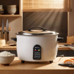 Rice cooker 4.2 L, HENDI, Kitchen Line, 4,2L, 230V/1550W, 420x380x(H)240mm