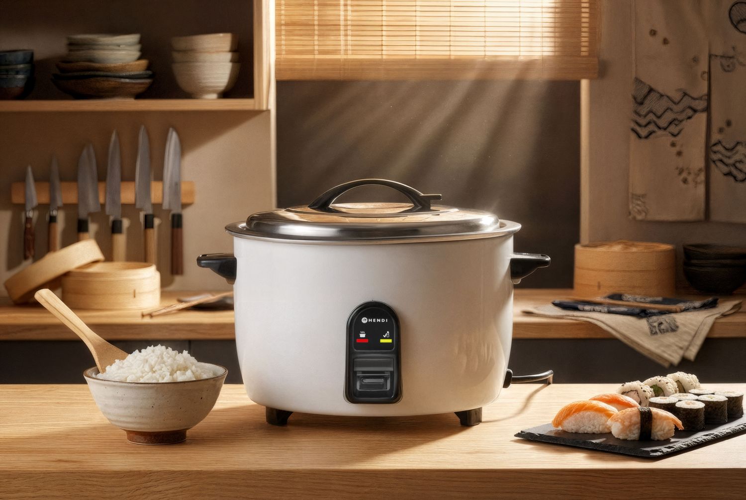 Rice cooker 4.2 L, HENDI, Kitchen Line, 4,2L, 230V/1550W, 420x380x(H)240mm - Image 6