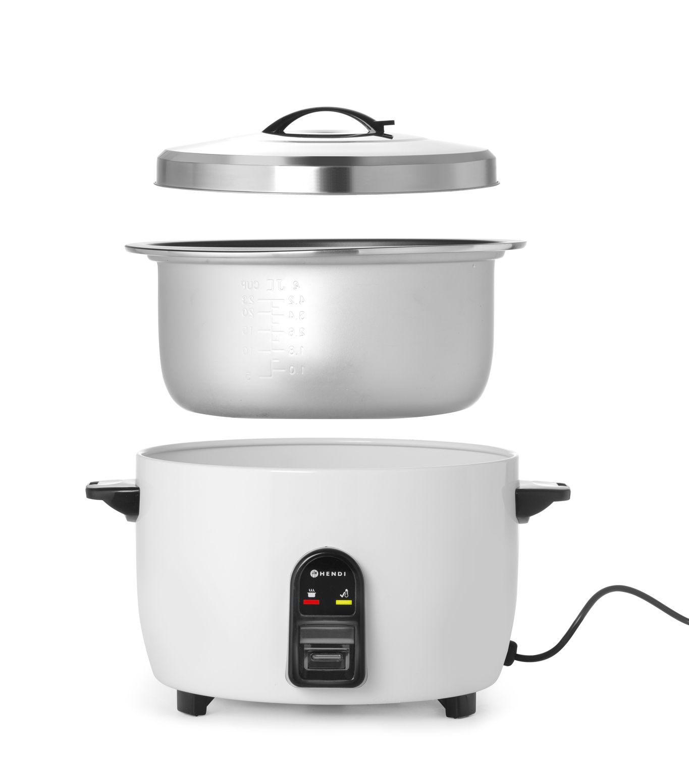 Riisi ja tangude keedupott 4,2 l, HENDI, Kitchen Line, 4,2L, 230V/1550W, 420x380x(H)240mm
