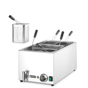 Pasta pliit, HENDI, 25L, 230V/3500W, 601x326x(H)279mm