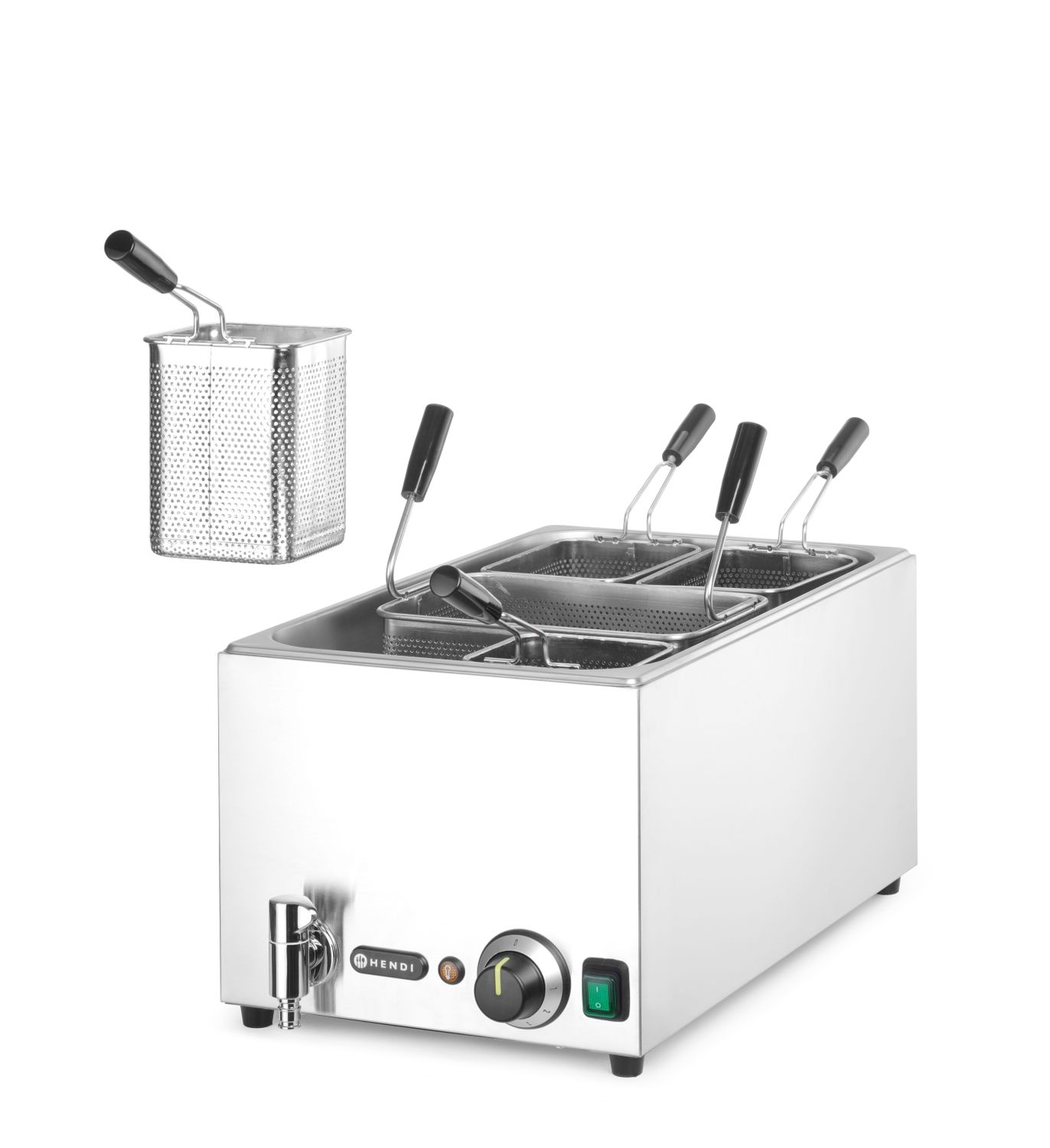 Pasta pliit, HENDI, 25L, 230V/3500W, 601x326x(H)279mm - Image 6