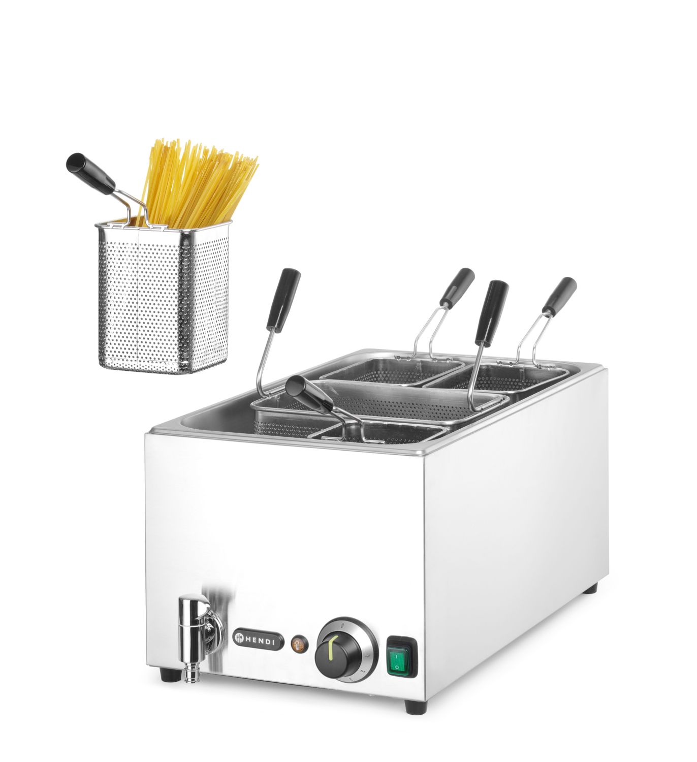 Pasta pliit, HENDI, 25L, 230V/3500W, 601x326x(H)279mm - Image 7