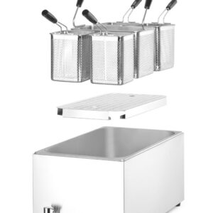 Pasta pliit, HENDI, 25L, 230V/3500W, 601x326x(H)279mm