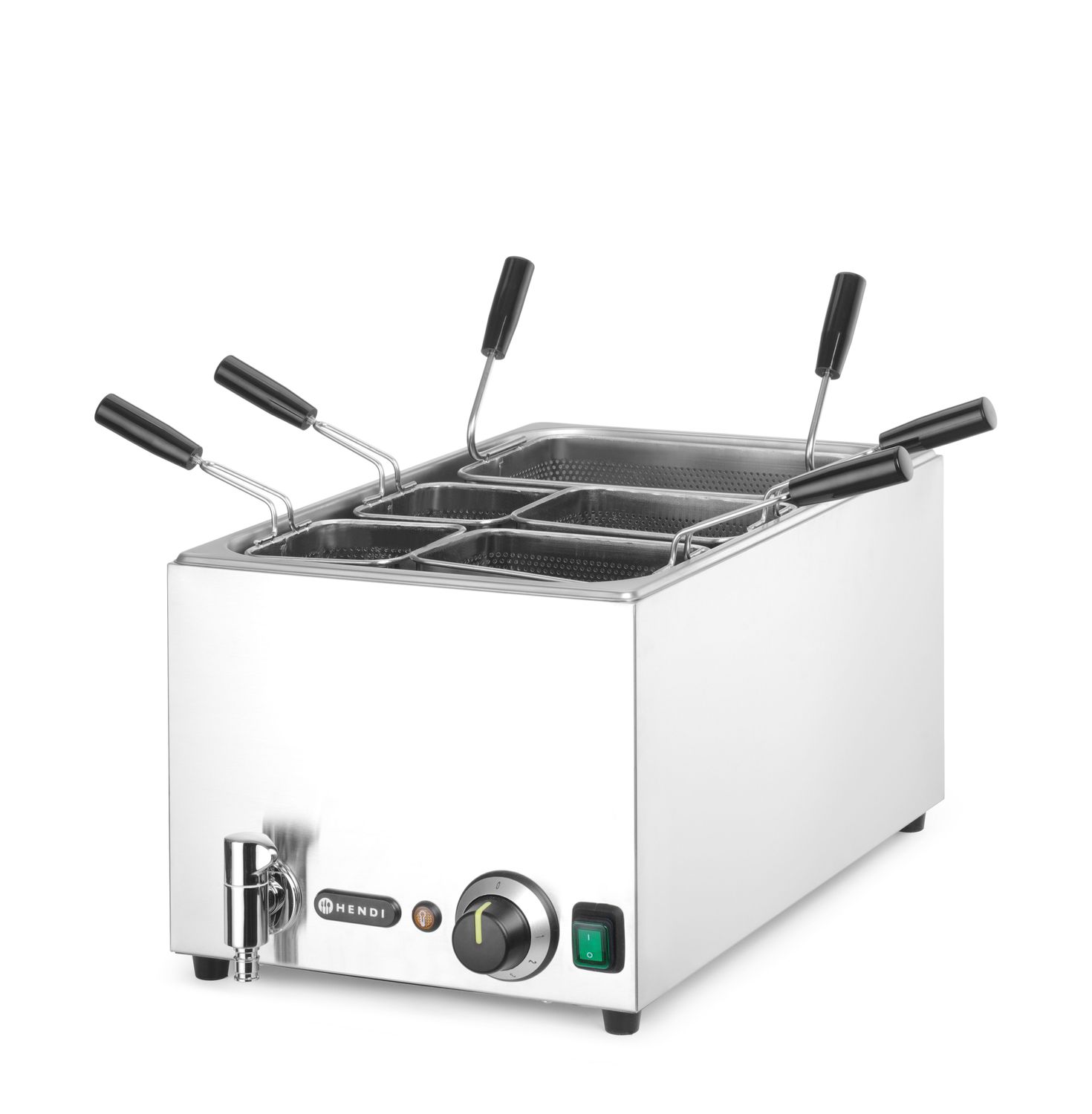 Pasta pliit, HENDI, 25L, 230V/3500W, 601x326x(H)279mm - Image 3