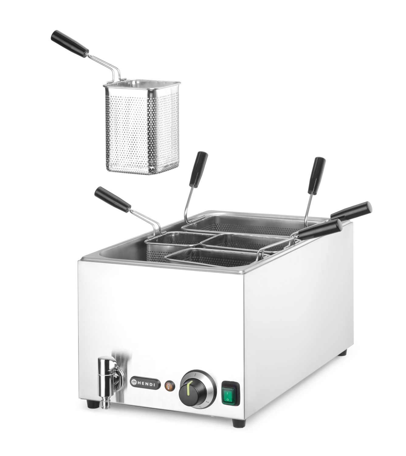 Pasta pliit, HENDI, 25L, 230V/3500W, 601x326x(H)279mm - Image 5