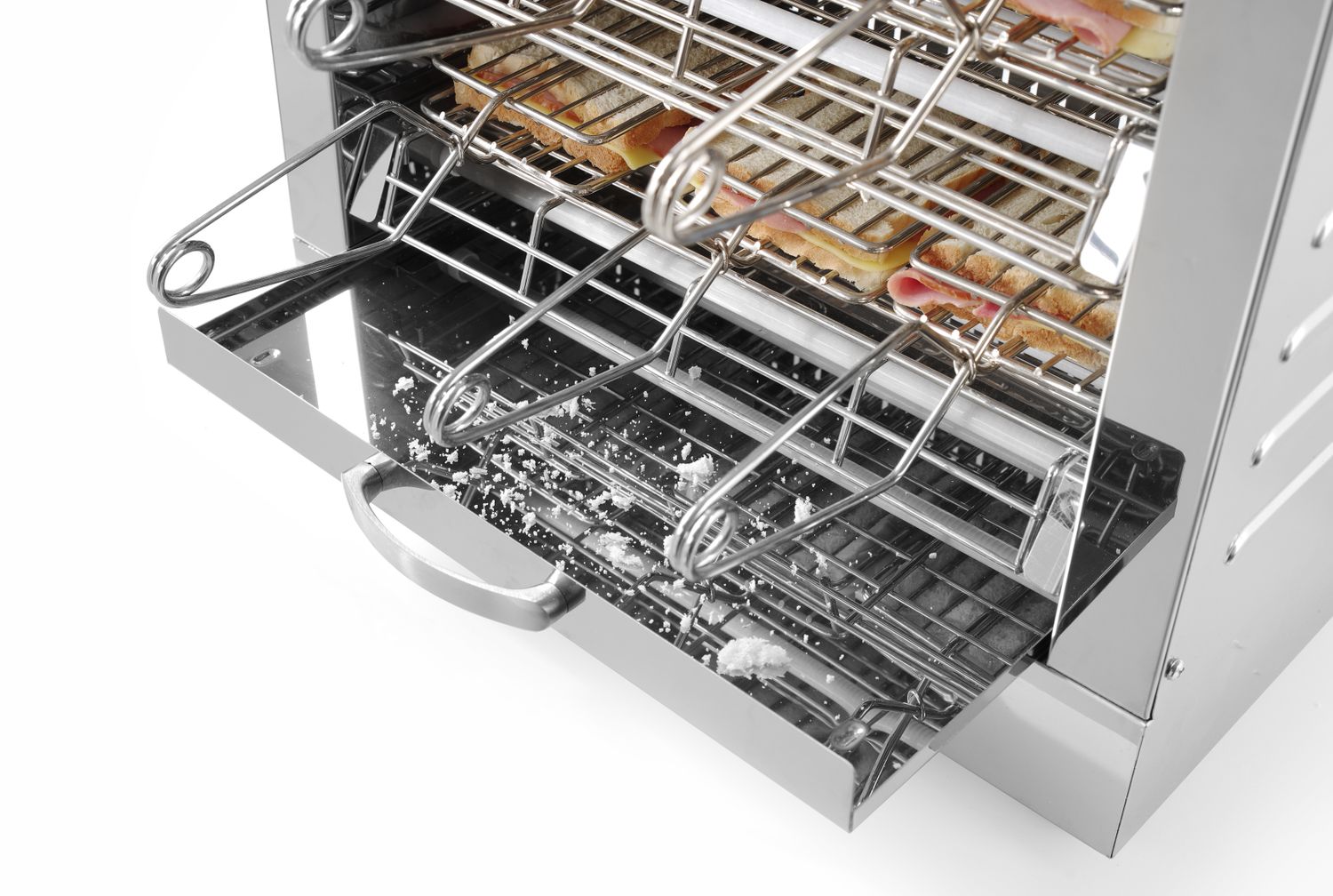 Röster Milan-Toast + 6 röstimisresti, HENDI, 230V/3000W, 450x390x(H)400mm