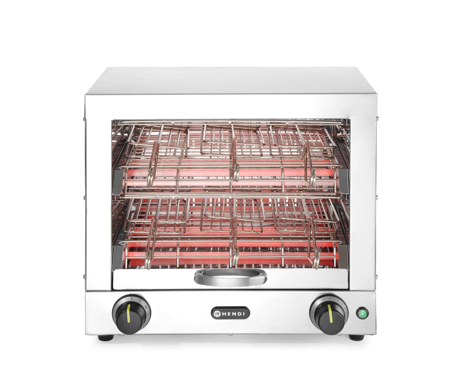 Röster Milan-Toast + 6 röstimisresti, HENDI, 230V/3000W, 450x390x(H)400mm