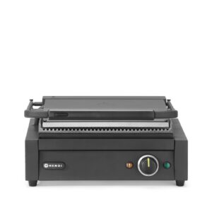 Kontaktgrill Panini, HENDI, Must, 230V/2200W, 430x375x(H)216mm