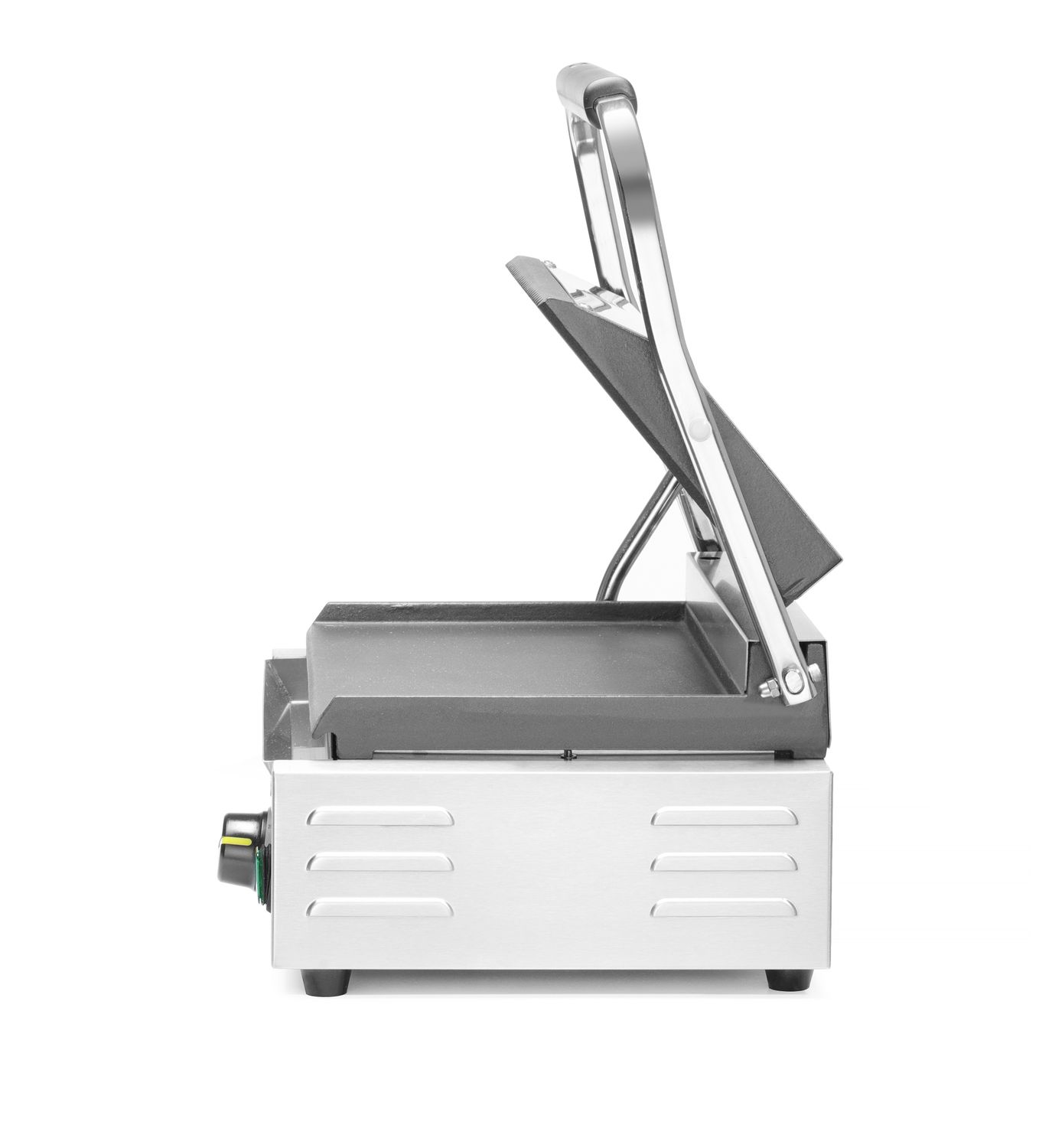 Contact grill Panini, HENDI, ribbed top and smooth bottom, 230V/2200W, 430x375x(H)216mm - Image 6