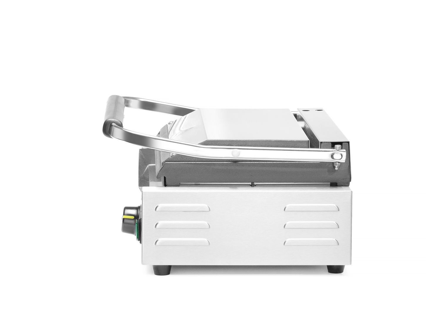 Contact grill Panini, HENDI, ribbed top and smooth bottom, 230V/2200W, 430x375x(H)216mm - Image 5