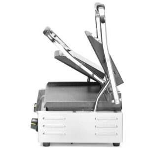 Contact grill - double version, HENDI, ribbed top and smooth bottom, 230V/3600W, 570x375x(H)216mm