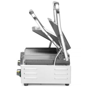 Contact grill - double version, HENDI, half smooth, half ribbed, 230V/3600W, 570x375x(H)216mm