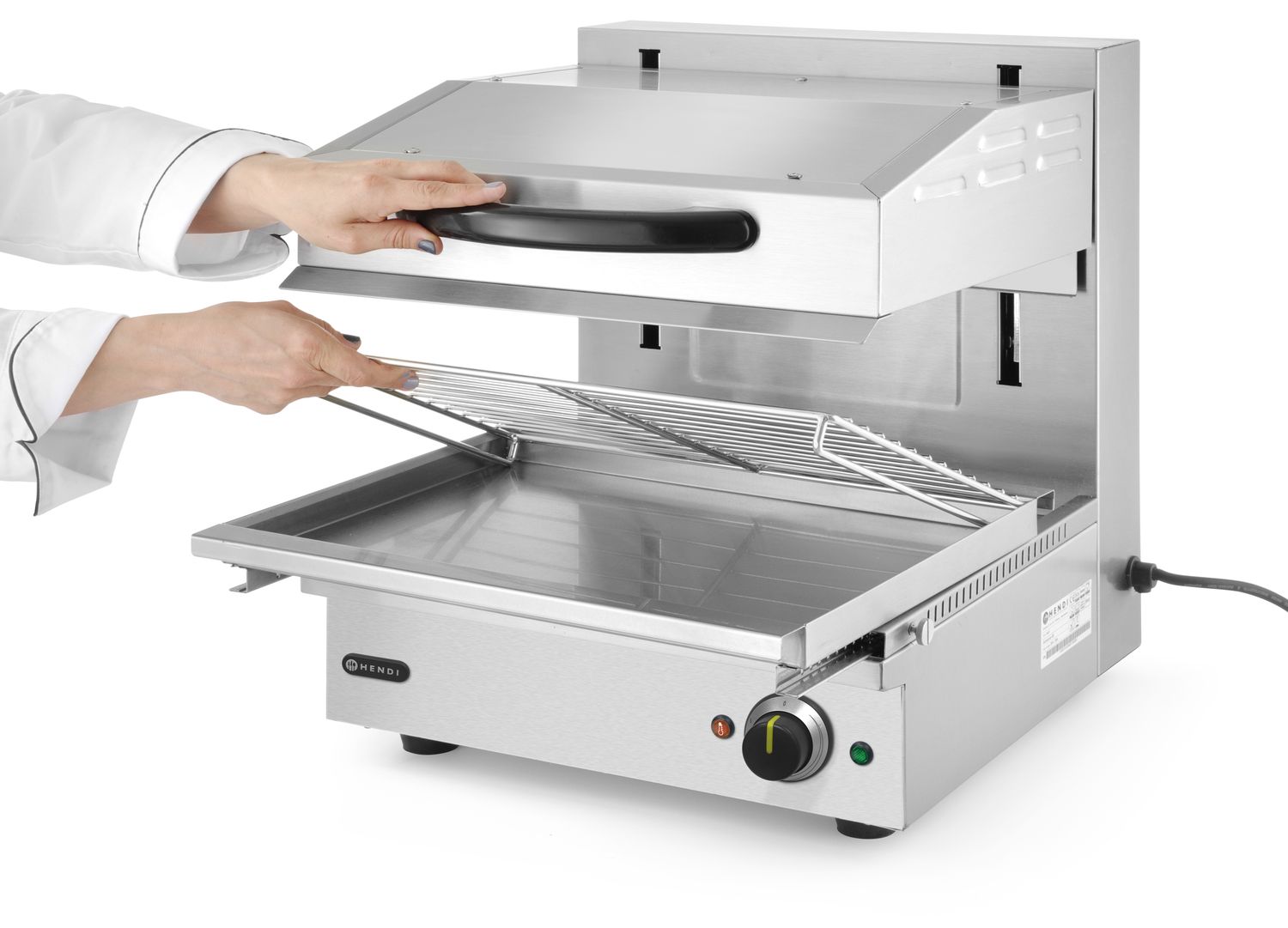 Salamander 450-tõstetav grill , HENDI, 230V/2800W, 470x520x(H)530mm - Image 4