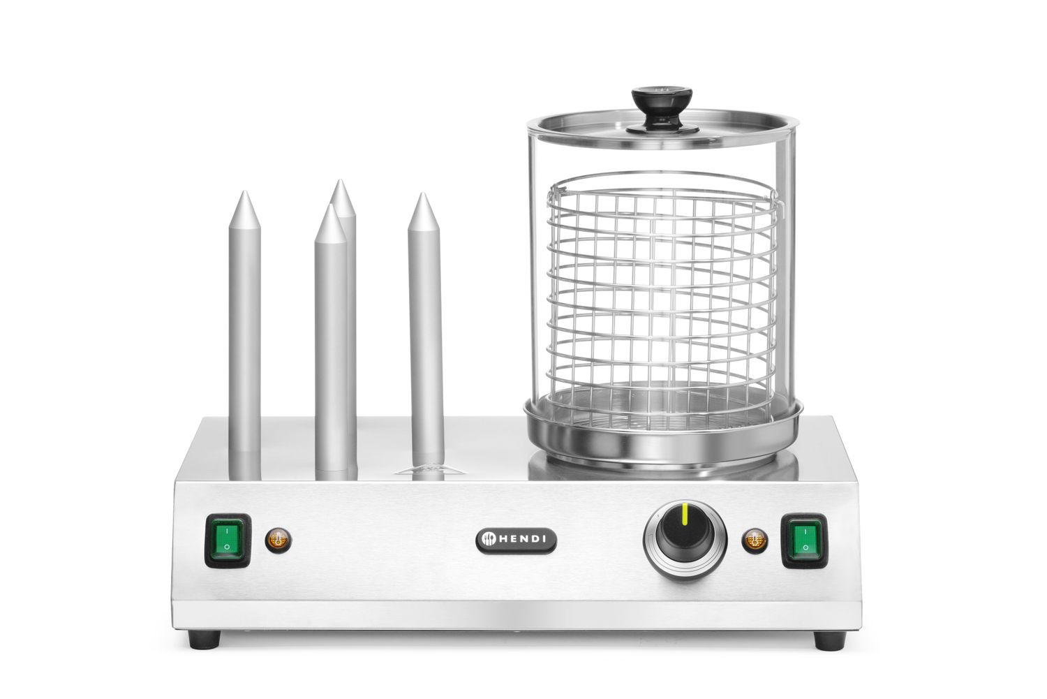 Vorsti ja hot-dogi kuklite soojendaja, HENDI, 230V/550W, 500x310x(H)395mm
