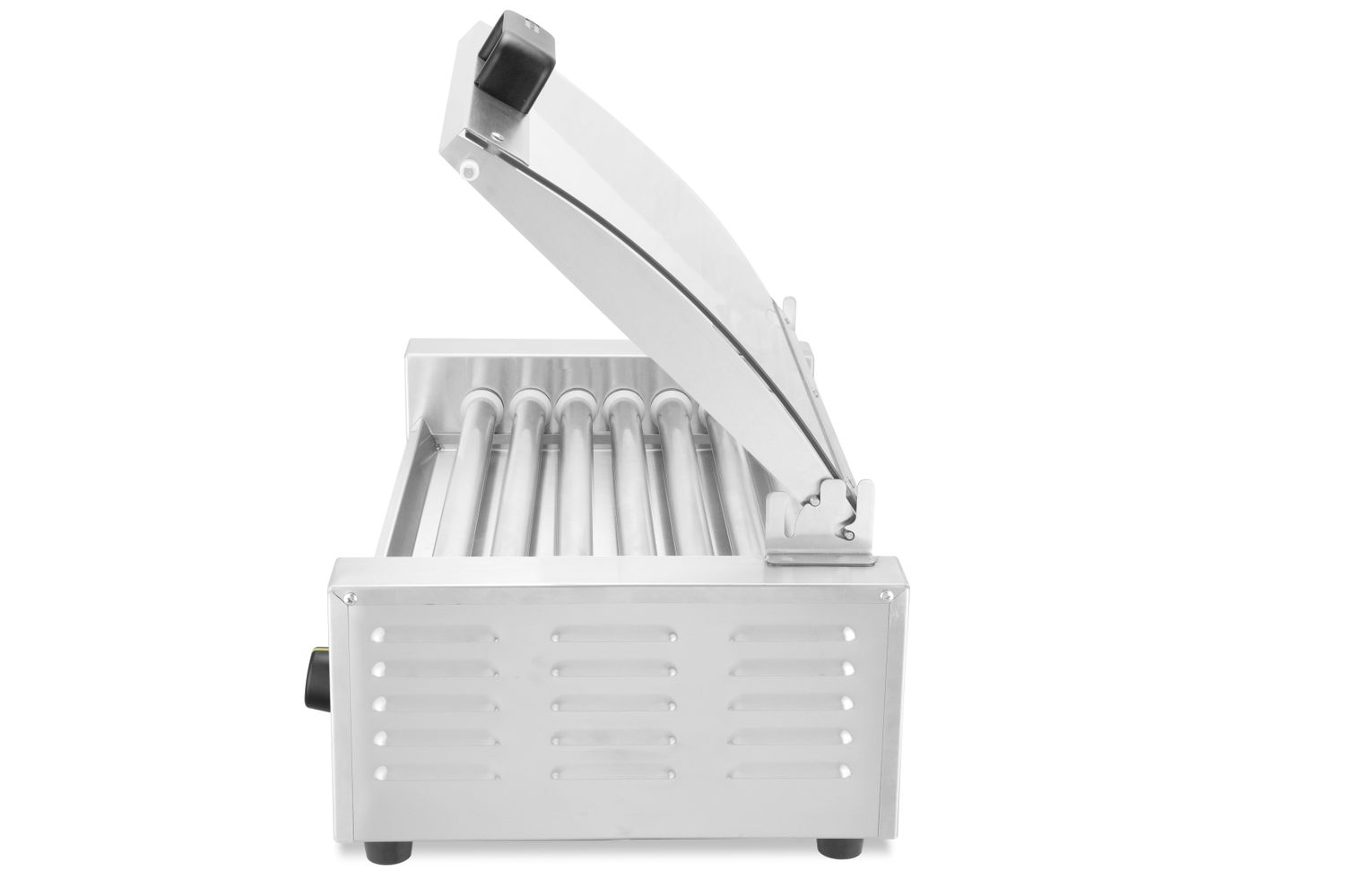 Vorstide rullgrill, 1-tsooniline energiasäästliku kattega, HENDI, 230V/620W, 566x375x(H)259mm