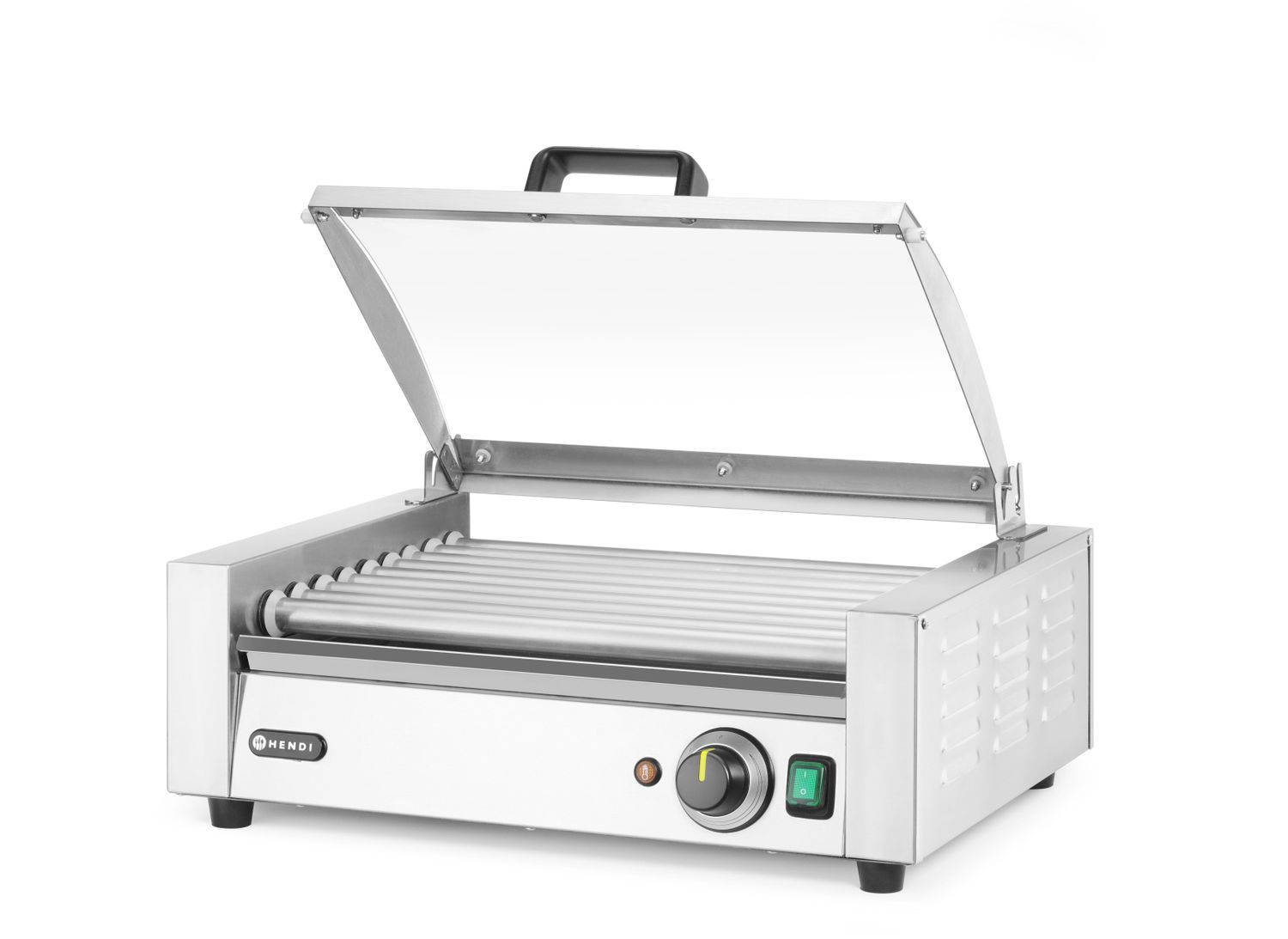 Vorstide rullgrill, 1-tsooniline energiasäästliku kattega, HENDI, 230V/790W, 566x450x(H)259mm - Image 5