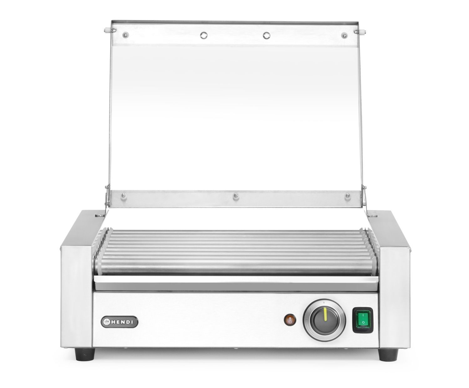 Vorstide rullgrill, 1-tsooniline energiasäästliku kattega, HENDI, 230V/790W, 566x450x(H)259mm - Image 3