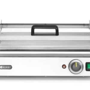 Vorstide rullgrill, 1-tsooniline energiasäästliku kattega, HENDI, 230V/790W, 566x450x(H)259mm