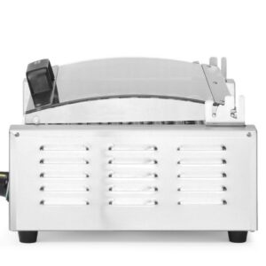 Vorstide rullgrill, 1-tsooniline energiasäästliku kattega, HENDI, 230V/790W, 566x450x(H)259mm