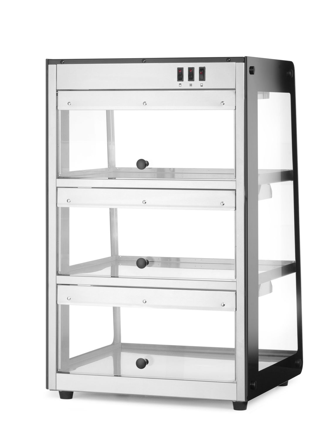Soojendusega letivitriin, HENDI, Must, 230V/500W, 472x447x(H)775mm