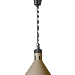 Tõstetav ja langetatav soojalamp, kooniline, HENDI, Beež, 230V/250W, ⌀275x(H)250mm
