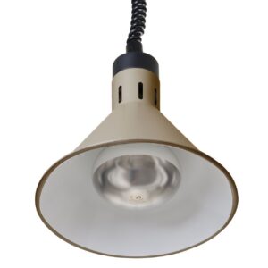 Tõstetav ja langetatav soojalamp, kooniline, HENDI, Beež, 230V/250W, ⌀275x(H)250mm