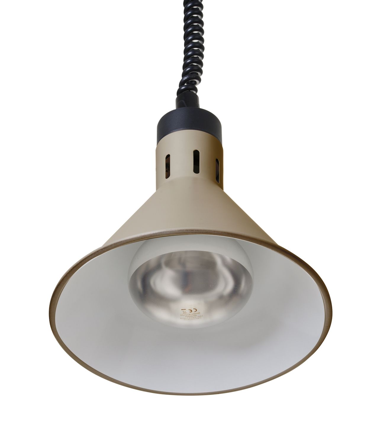 Tõstetav ja langetatav soojalamp, kooniline, HENDI, Beež, 230V/250W, ⌀275x(H)250mm - Image 4