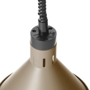 Tõstetav ja langetatav soojalamp, kooniline, HENDI, Beež, 230V/250W, ⌀275x(H)250mm