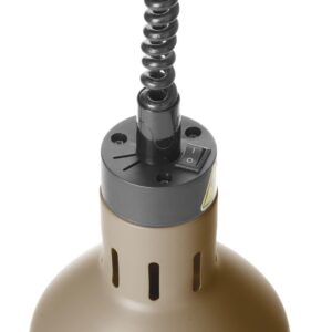 Tõstetav ja langetatav soojalamp, silindriline, HENDI, Beež, 230V/250W, ⌀175x(H)250mm