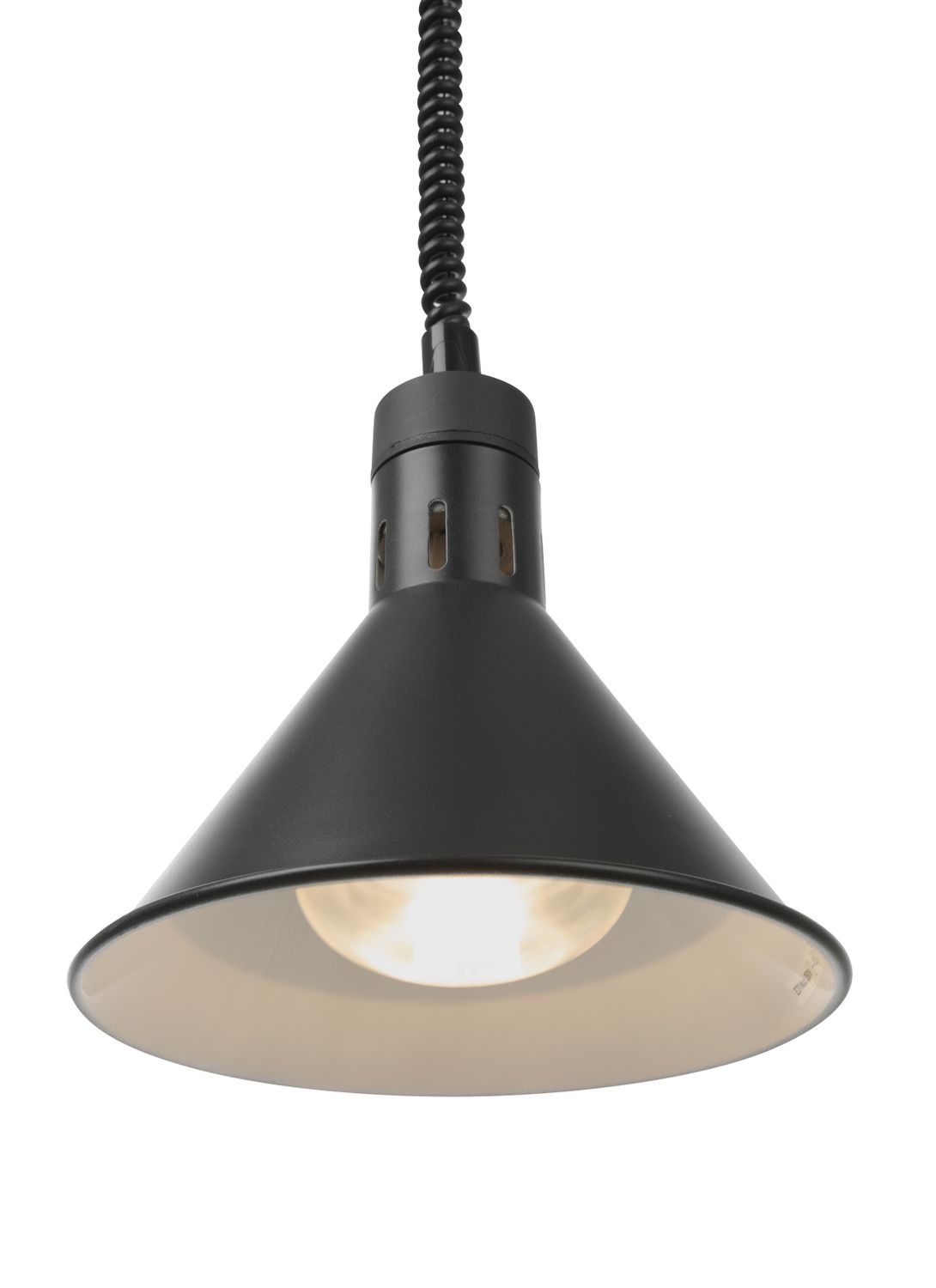 Tõstetav ja langetatav soojalamp, kooniline, HENDI, Must, 230V/250W, ⌀275x(H)250mm