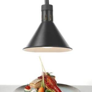 Tõstetav ja langetatav soojalamp, kooniline, HENDI, Must, 230V/250W, ⌀275x(H)250mm