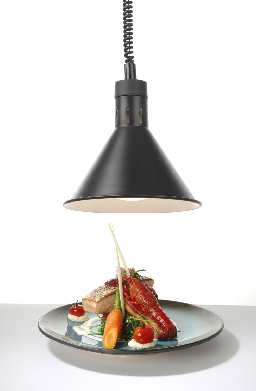 Tõstetav ja langetatav soojalamp, kooniline, HENDI, Must, 230V/250W, ⌀275x(H)250mm - Image 3