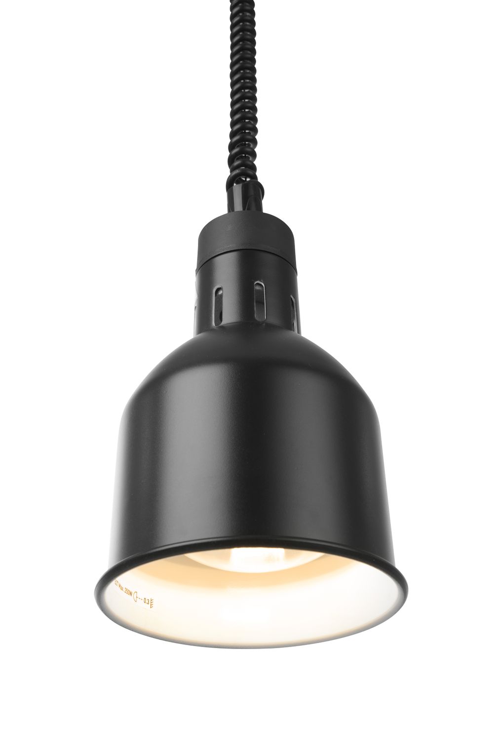 Tõstetav ja langetatav soojalamp, silindriline, HENDI, Must, 230V/250W, ⌀175x(H)250mm - Image 3